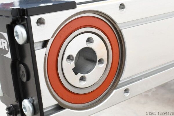 Compact axle with toothed belt drive NTN SNR AXC100ZKR38-C-1600-2200-H0-0000-0-0