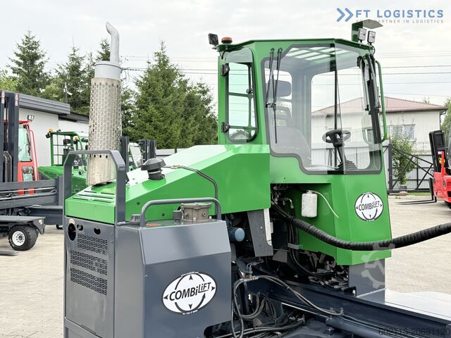 Four-way forklift Combilift C4500 DIESEL DUPLEX WIDE FORK POSITIONER