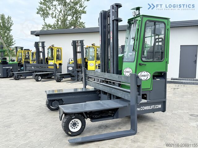 Four-way forklift Combilift C4500 DIESEL DUPLEX WIDE FORK POSITIONER