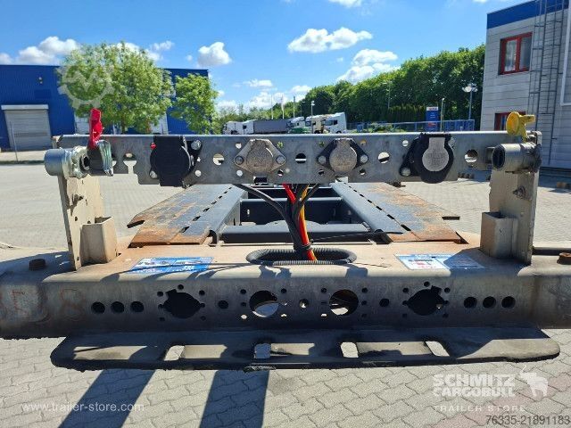 Semitrailer Fliegl Containerchassis Standard