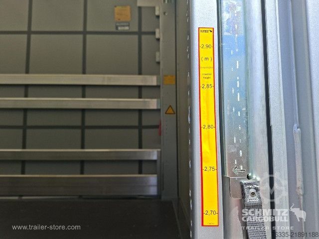 Open semitrailer with tarp Berger Curtainsider Standard