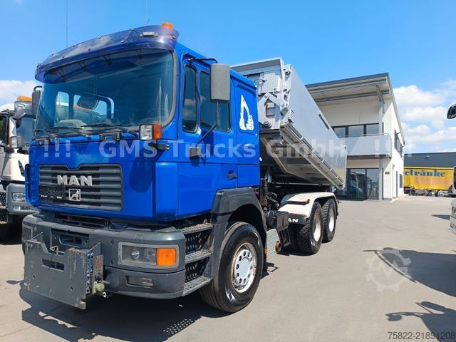 Three-sided tipper truck MAN FE 460 / 6X4 / Wechsel Kipper BORDMATIK + SZM
