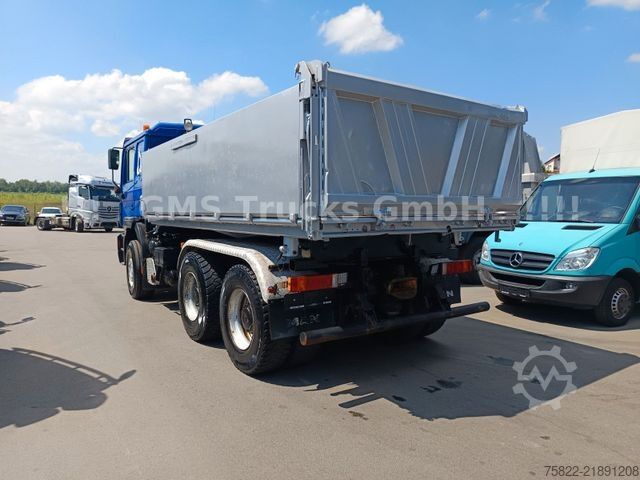 Three-sided tipper truck MAN FE 460 / 6X4 / Wechsel Kipper BORDMATIK + SZM