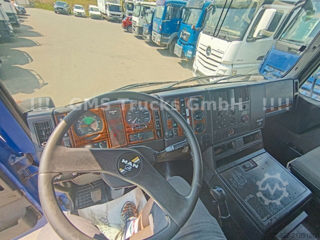 Three-sided tipper truck MAN FE 460 / 6X4 / Wechsel Kipper BORDMATIK + SZM