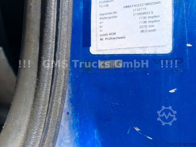 Three-sided tipper truck MAN FE 460 / 6X4 / Wechsel Kipper BORDMATIK + SZM