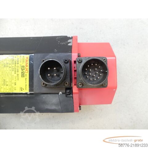 Control unit Fanuc A06B-0126-B077 AC Servo Motor SN: C95XC2399