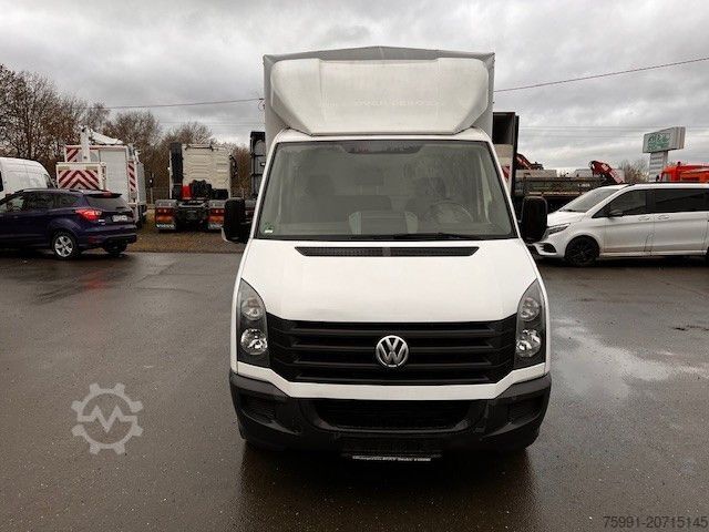Transporter mit Pritsche & Plane VOLKSWAGEN Crafter Pritsche 35 mittel L2