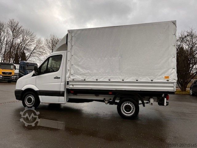 Transporter mit Pritsche & Plane VOLKSWAGEN Crafter Pritsche 35 mittel L2