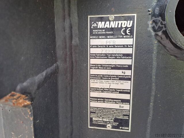 Teleskoplader Manitou MT 1840 - HD Forks