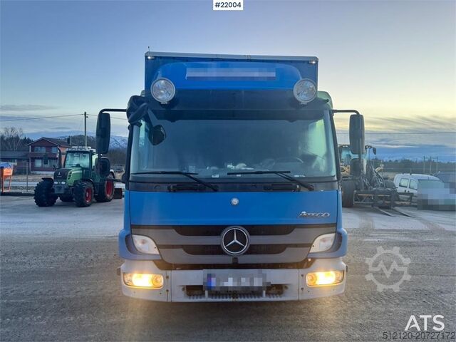 Box body Mercedes-Benz Atego 818 Box Truck w/ Tail Lift – Only 140,000 km
