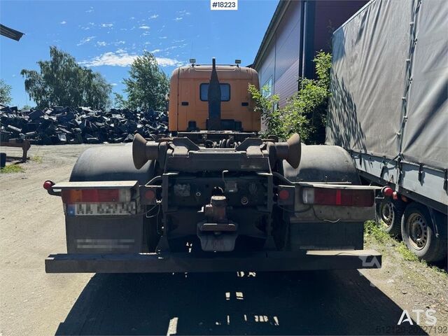 Hook arm system Scania 124G hook truck w/ Palift hook with articulation S