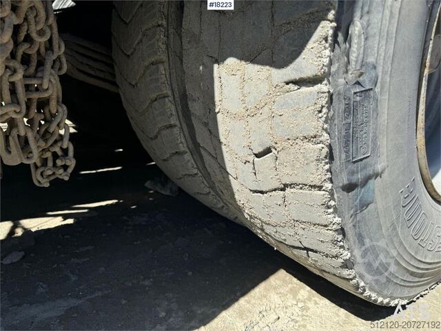 Hook arm system Scania 124G hook truck w/ Palift hook with articulation S