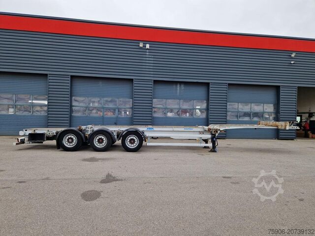 Langmaterial-Sattelauflieger Asca PORTE CONTAINERS MULTIPOSITION