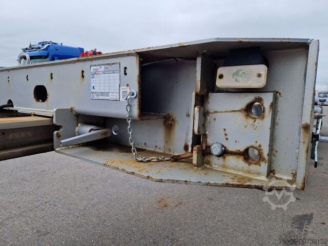 Langmaterial-Sattelauflieger Asca PORTE CONTAINERS MULTIPOSITION