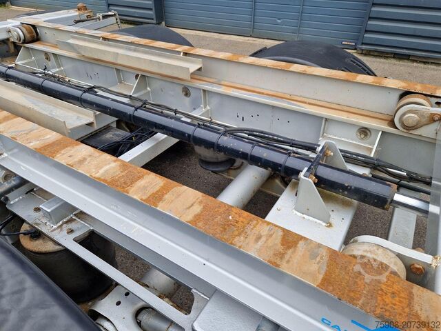 Langmaterial-Sattelauflieger Asca PORTE CONTAINERS MULTIPOSITION