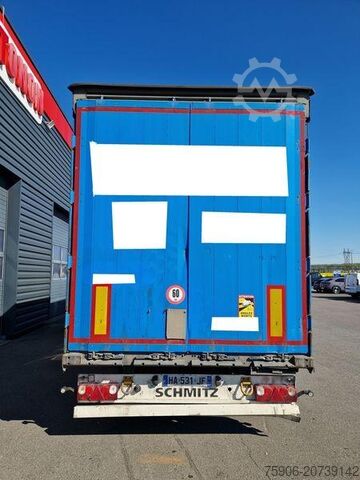 Semitrailer Schmitz Cargobull TAUTLINER REHAUSSABLE FOSSE A BOBINES