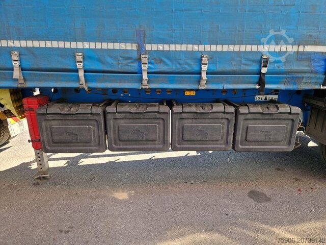 Semitrailer Schmitz Cargobull TAUTLINER REHAUSSABLE FOSSE A BOBINES