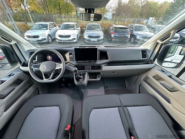 Pritschenwagen VOLKSWAGEN Crafter 35 Doka Facelift L3 MR 7 Sitze GRA LED