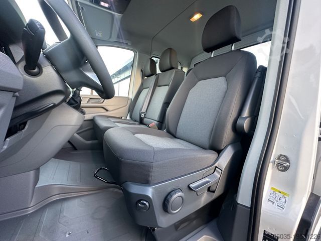 Pritschenwagen VOLKSWAGEN Crafter 35 Doka Facelift L3 MR 7 Sitze GRA LED