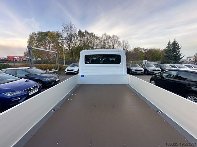 Pritschenwagen VOLKSWAGEN Crafter 35 Doka Facelift L3 MR 7 Sitze AHK LED