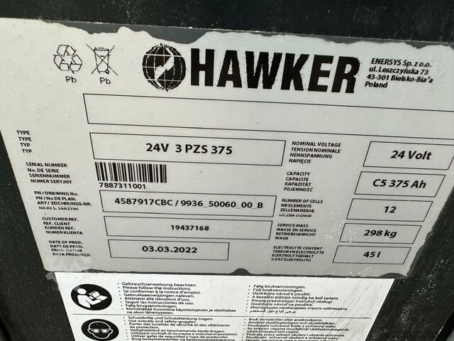 Elektrischer Hochhubwagen Still VS-22548 mit 5.466 mm Initialhub STILL EXV-SF14