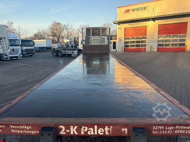 Auflieger mit Arbeitsbühne Koester 1-Achs Plattform Auflieger