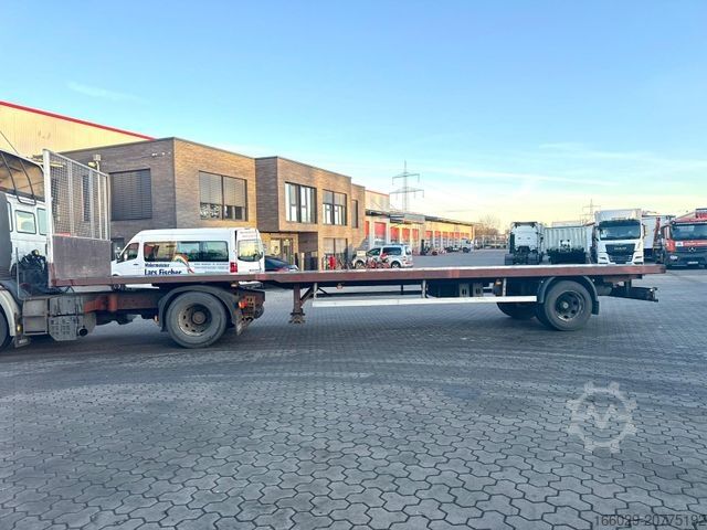 Auflieger mit Arbeitsbühne  Koester 1-Achs Plattform Auflieger