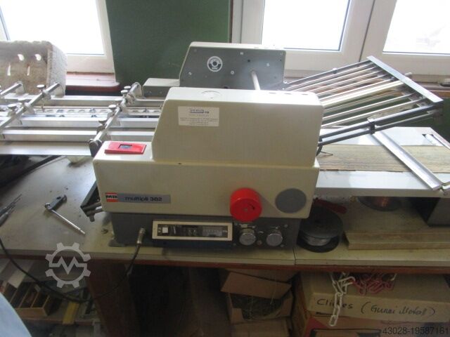 TISCH-FALZMASCHINE MATHIAS BÄUERLE MB MULTIPLI 382 PBA