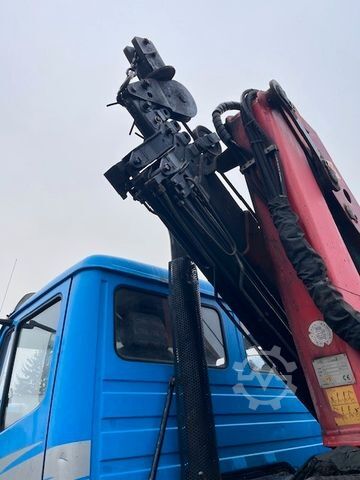 Three-sided tipper truck MERCEDES-BENZ 1824 AK 4x4 mit PK 13000 mit Seilwinde-223000km