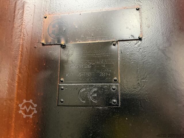 Hydraulische Reifenvulkanisierpresse Harburg-Freudenberger Maschinenbau GmbH KHP 46-150