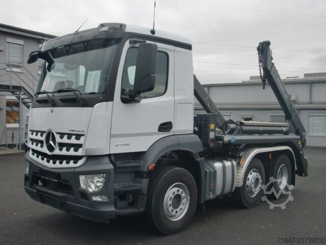 Skip truck Mercedes-Benz Arocs 2746 6x2/4 L Meiller AK 16-NT