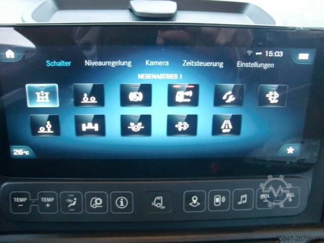 Skip truck Mercedes-Benz Arocs 2746 6x2/4 L Meiller AK 16-NT