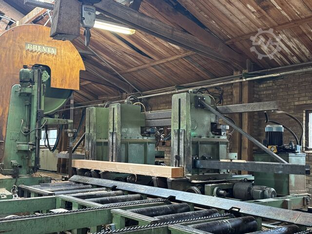 Komplettes Sägewerk (stationär) Brenta ETYELEC + PROGRESS