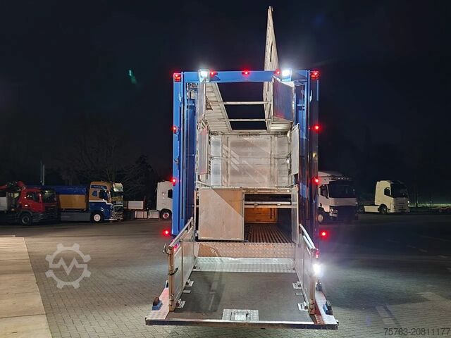 Viehtransport MAN TGX 26.440 6x2*4 - 3 deck Livestock - Water & V...