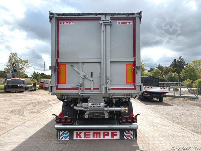 Tipper semitrailer KEMPF 54 m³ Kempf Kipper/Futter/Getreide/Schleuse/Silo