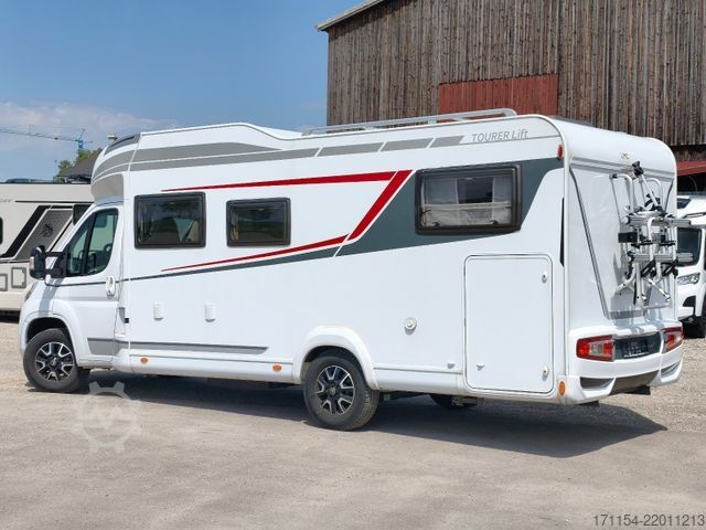 Semi-integrated camper LMC Tourer  H 730 G  ,Hubbett, Navi,Wintertauglich