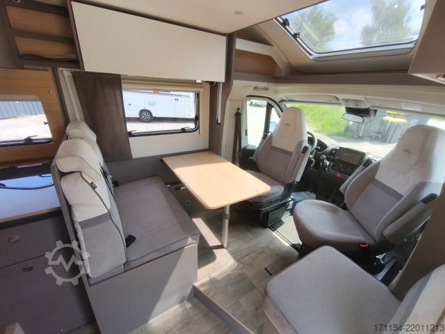 Semi-integrated camper LMC Tourer  H 730 G  ,Hubbett, Navi,Wintertauglich