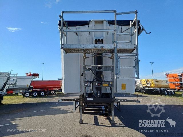 Tipper semitrailer Schmitz Cargobull Kipper Alukastenmulde 52m³
