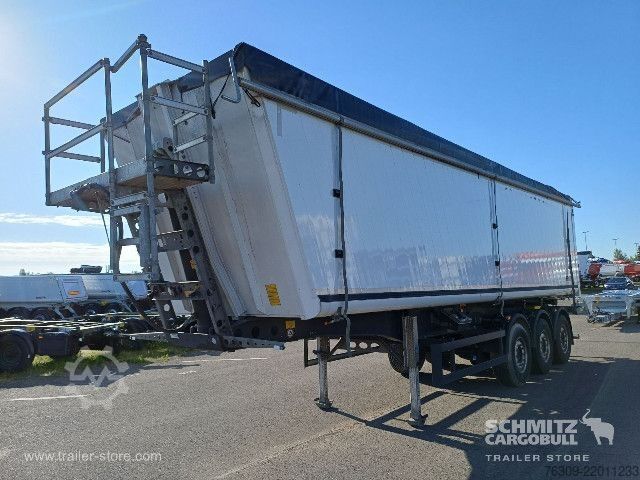 Tipper semitrailer Schmitz Cargobull Kipper Alukastenmulde 52m³