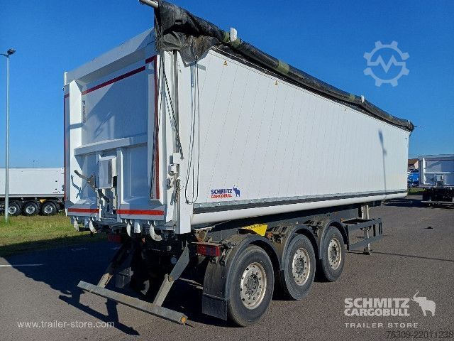 Tipper semitrailer Schmitz Cargobull Kipper Alukastenmulde 52m³