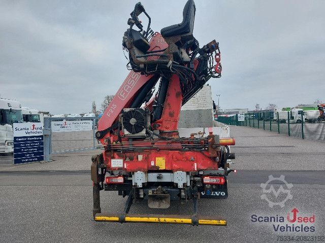 LKW mit Pritsche (offen) Volvo FH 540 Baustoff mit Heckran Fassi F215A.23