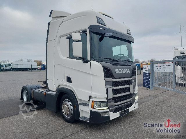 Volumen SZM Scania R 450 A4x2EB verstellbare Sattelplatte TOP!!!