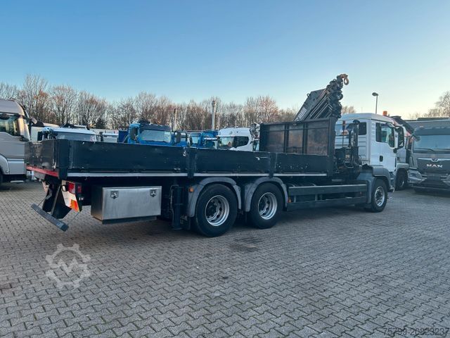Autokran MAN 26.360 TGS Pritsche + HIAB 477 Kran 6x4