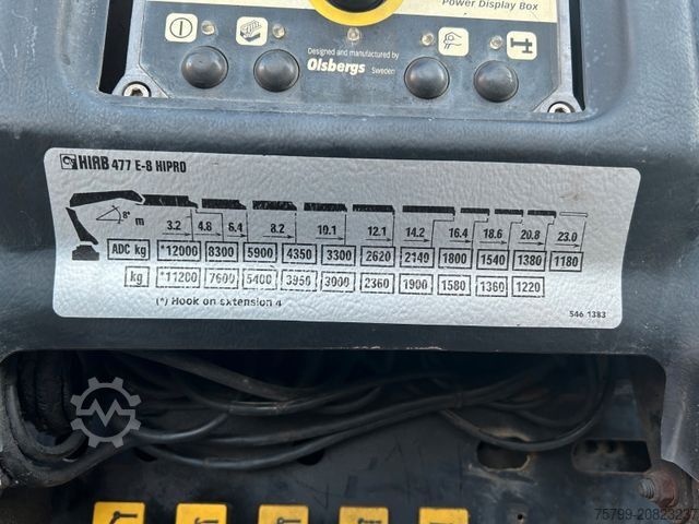 Autokran MAN 26.360 TGS Pritsche + HIAB 477 Kran 6x4