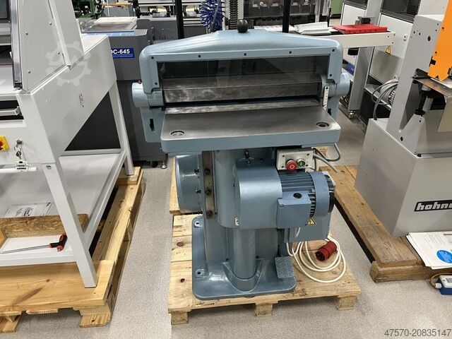 Buchblockrundemaschine Tranklein BRM 500 Book block rounding machine