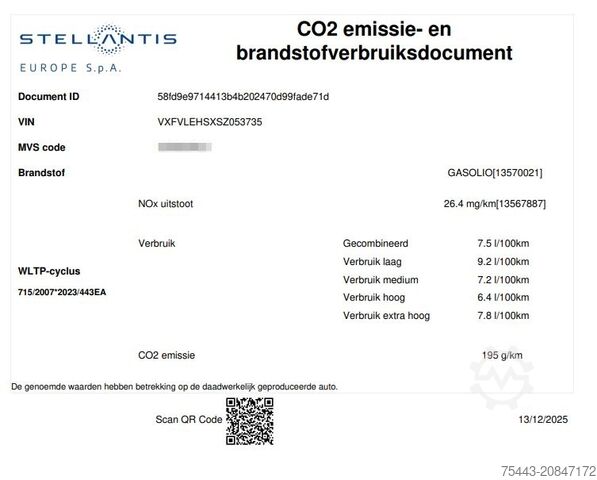 Kastenwagen Fiat Scudo F5266 L2 2.0 Multijet 145 PK – Automaat