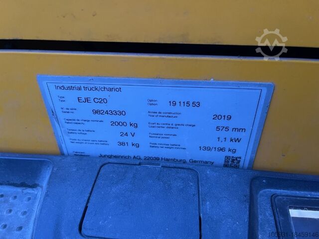 Electric Pallet Truck Jungheinrich EJEC20