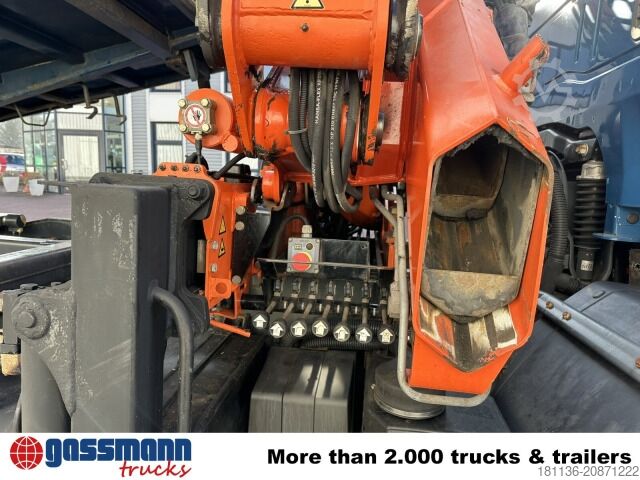 Tipper truck Iveco Trakker AD190T36 4x2, EEV, Kran Atlas AK 105.2-A2