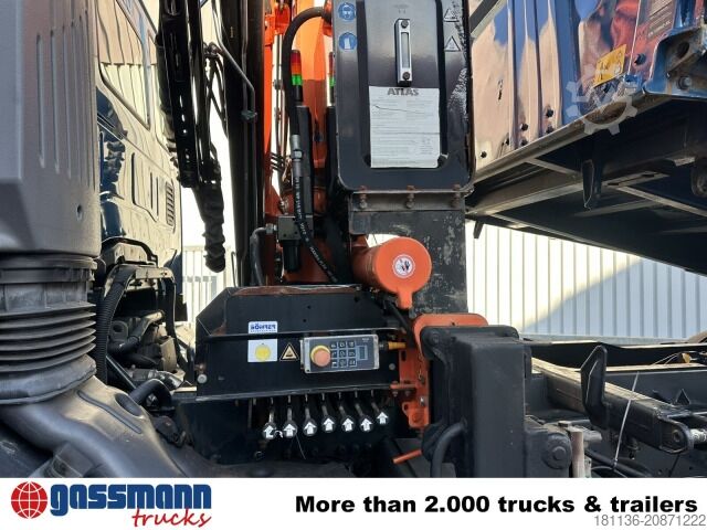 Tipper truck Iveco Trakker AD190T36 4x2, EEV, Kran Atlas AK 105.2-A2