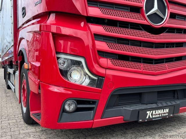 Flatbed truck with tarp MERCEDES-BENZ 2548 Actros 5 L 6x2 Lowliner BDF